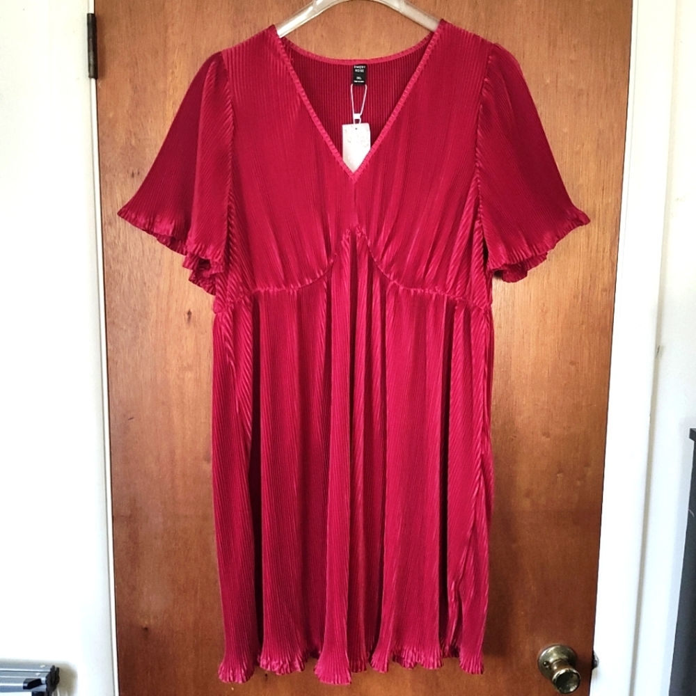 Emery Rose Flair Midi Dress Women's Size 3XL NWT